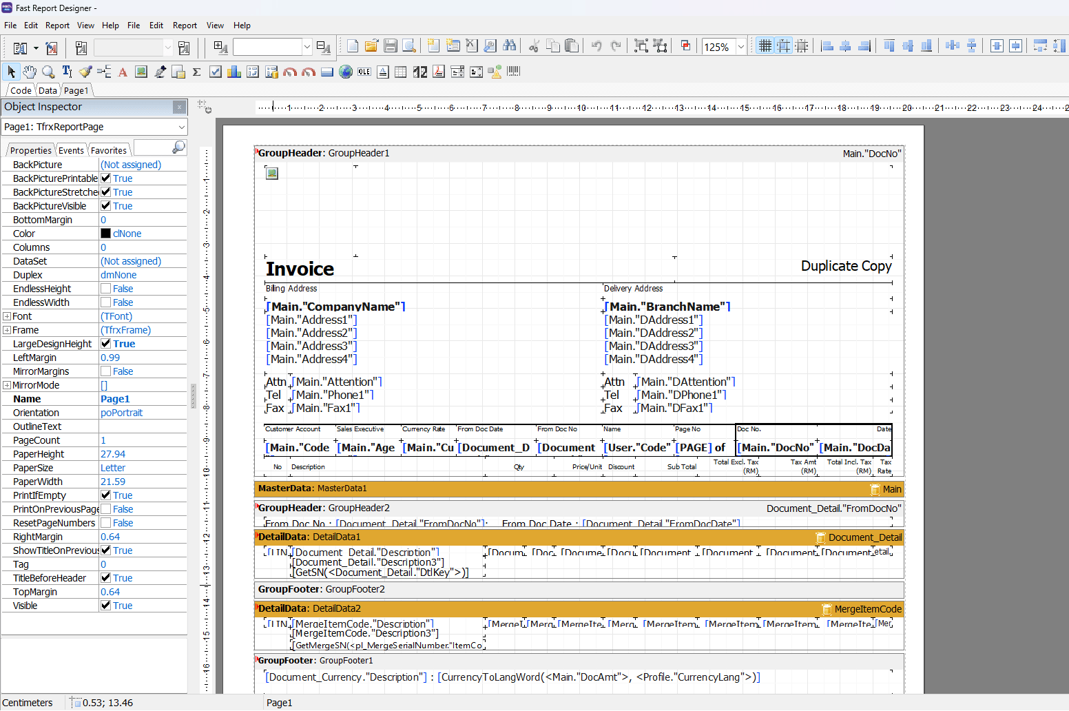 Capture LHDN QR Code to display in Fast Report - Step 3