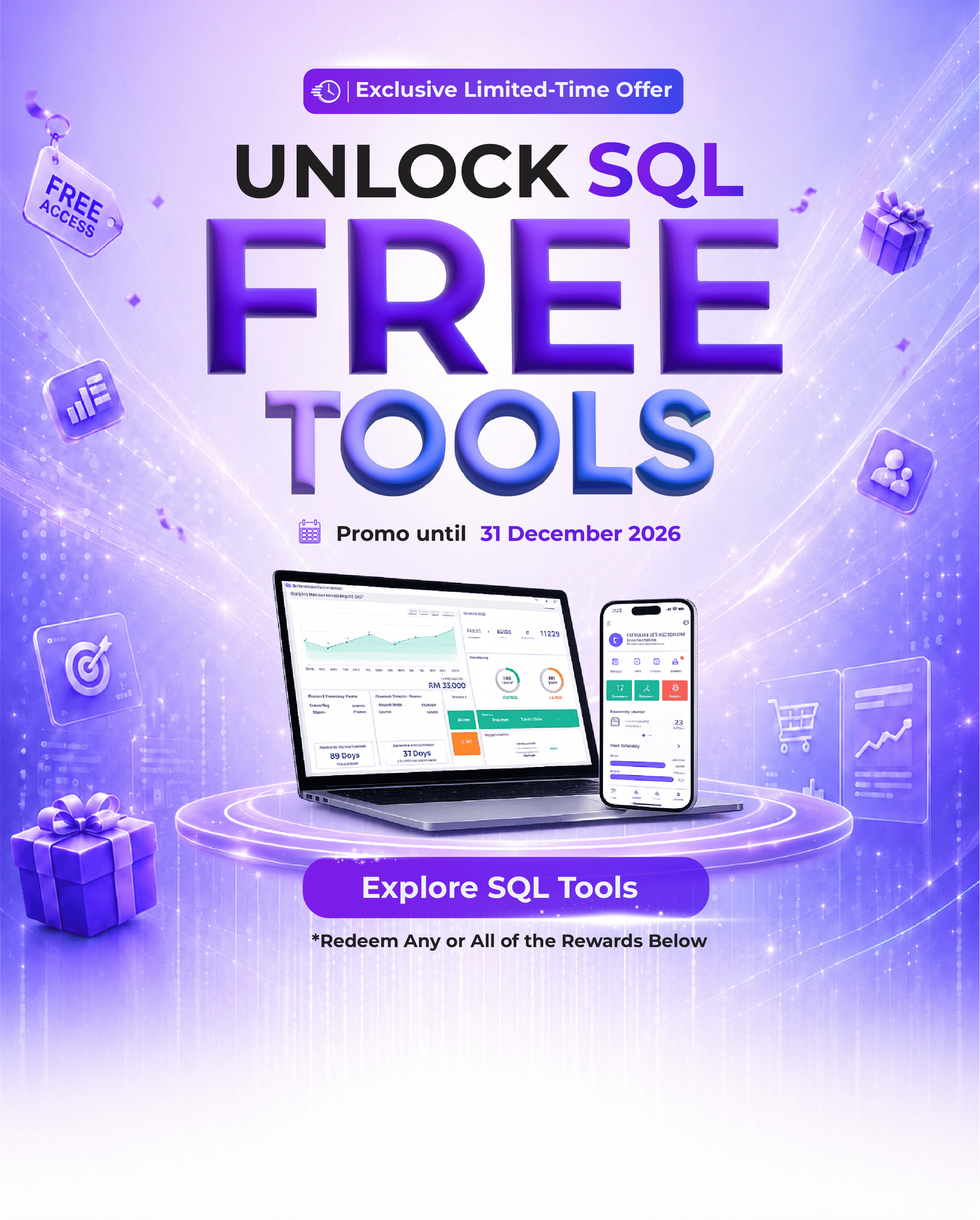Unlock SQL Free Tools