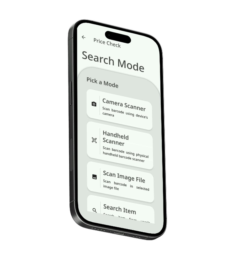 SQL Stock Take Mobile App